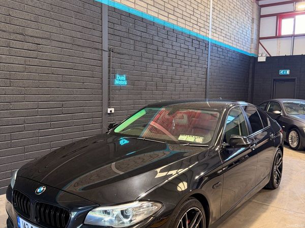 BMW 5-Series Saloon, Diesel, 2014, Black