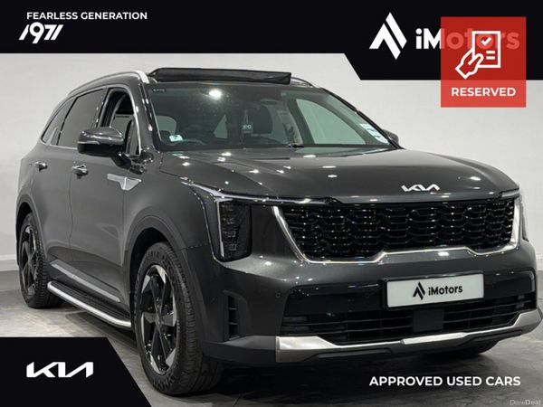 Kia Sorento SUV, Petrol Plug-in Hybrid, 2025, Grey