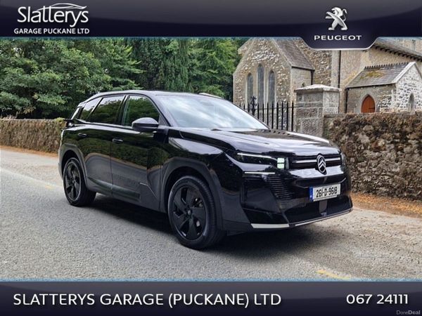 Citroen C5 Aircross SUV, Petrol Hybrid, 2026, Black