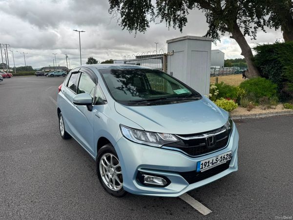 Honda Fit Hatchback, Petrol Hybrid, 2019, Blue