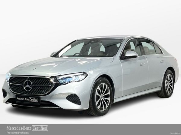 Mercedes-Benz E-Class Saloon, Diesel Hybrid, 2024, Silver