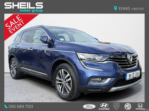 Renault Koleos SUV, Diesel, 2018, Blue