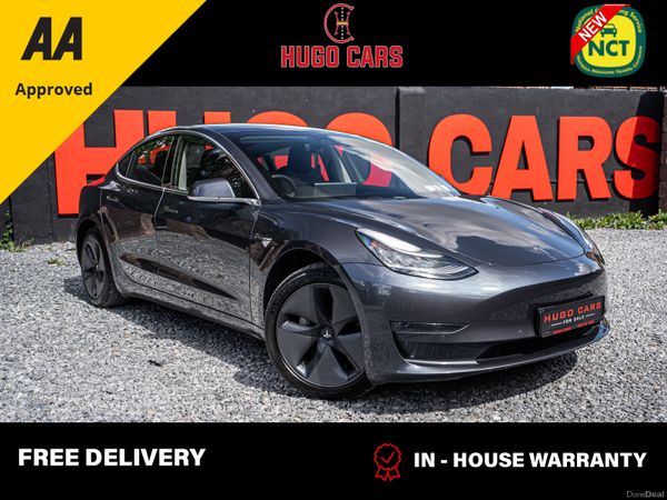 Tesla Model 3 Saloon, Electric, 2019, Grey