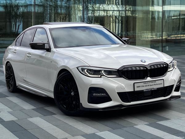 BMW 3-Series Saloon, Petrol Plug-in Hybrid, 2021, White