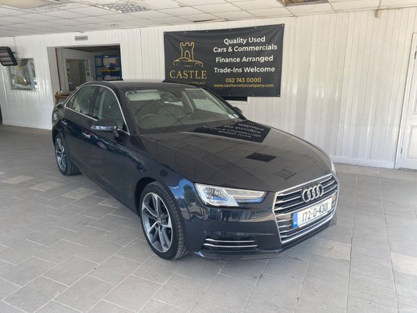 Audi A4 Saloon, Diesel, 2017, Blue