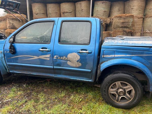 Isuzu D-Max Crew Cab, Diesel, 2006, Blue