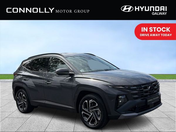 Hyundai Tucson SUV, Petrol Plug-in Hybrid, 2024, Grey