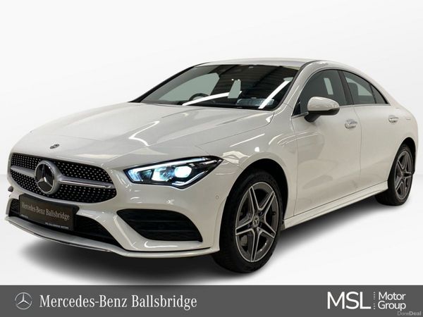 Mercedes-Benz CLA Saloon, Petrol Plug-in Hybrid, 2021, White
