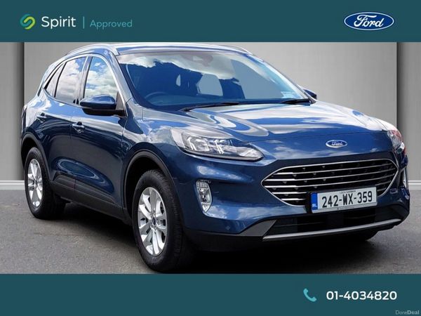 Ford Kuga SUV, Petrol Plug-in Hybrid, 2024, Blue