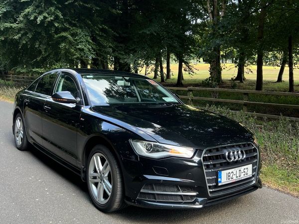 Audi A6 Saloon, Diesel, 2018, Black