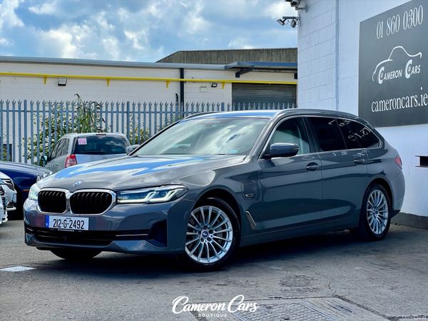 BMW 5-Series Estate, Petrol Plug-in Hybrid, 2021, Grey