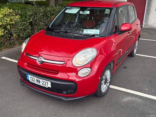 Fiat 500 MPV, Diesel, 2013, Red