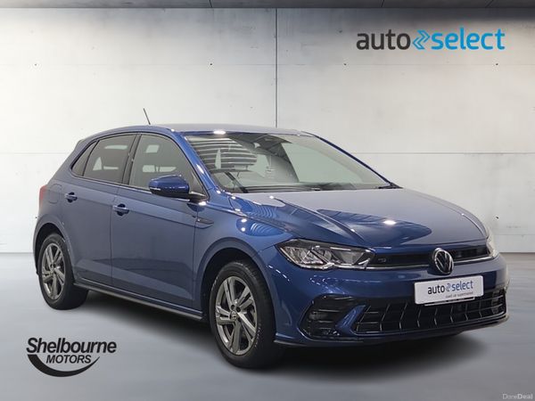 Volkswagen Polo Hatchback, Petrol, 2023, Blue