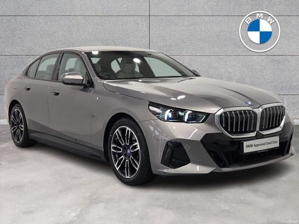 BMW 5-Series Saloon, Petrol Plug-in Hybrid, 2024, Grey