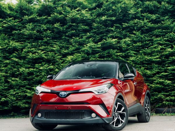 Toyota C-HR Hatchback, Petrol Hybrid, 2018, Red