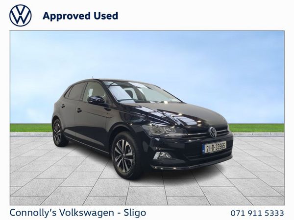 Volkswagen Polo Hatchback, Petrol, 2021, Black