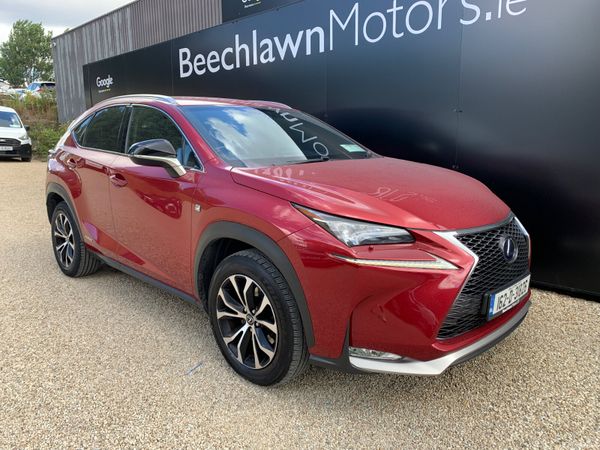 Lexus NX SUV, Petrol Hybrid, 2016, Red