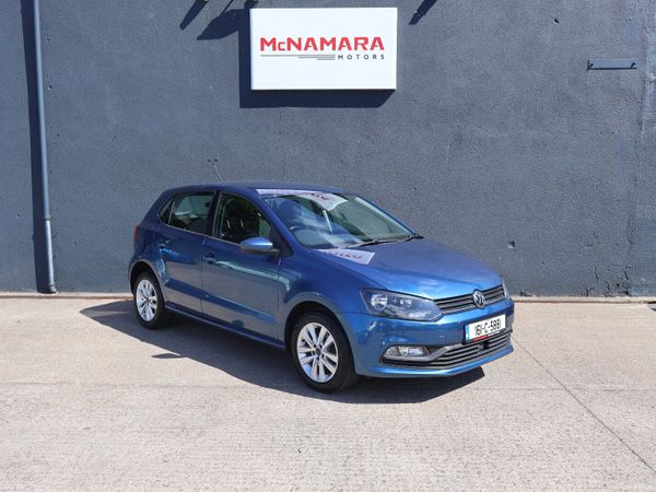 Volkswagen Polo Hatchback, Petrol, 2016, Blue