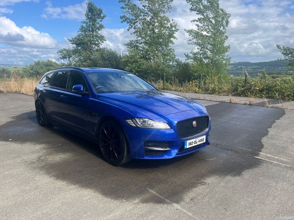 Jaguar XF Estate, Diesel, 2018, Blue