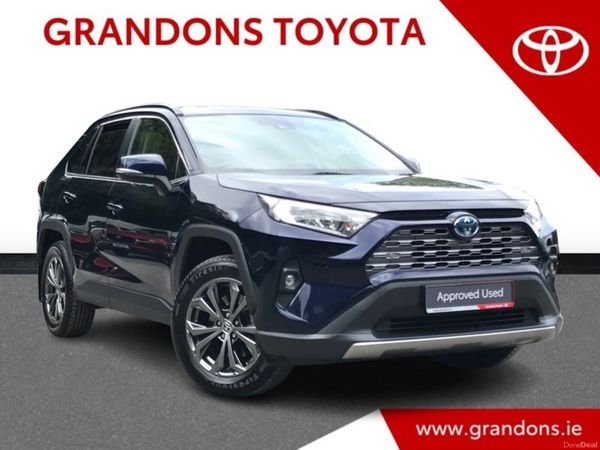 Toyota RAV4 SUV, Petrol Hybrid, 2024, Blue