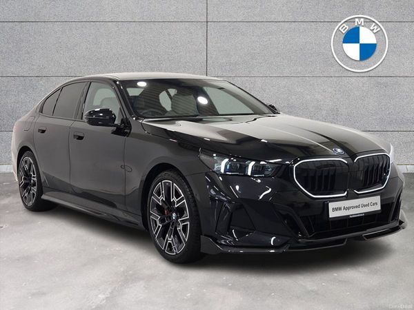 BMW 5-Series Saloon, Petrol Plug-in Hybrid, 2026, Black