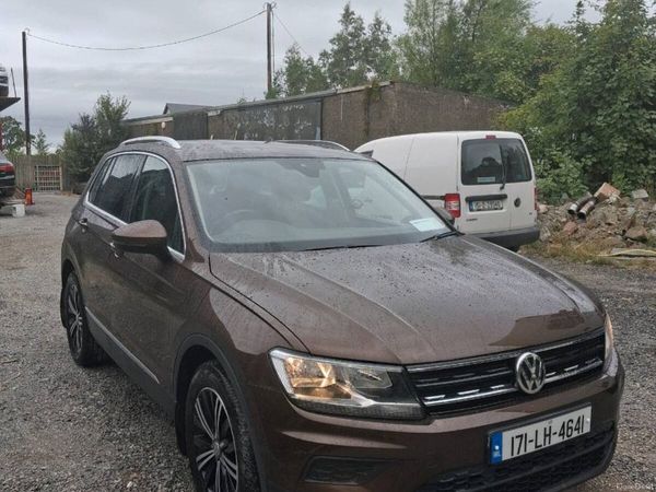 Volkswagen Tiguan SUV, Diesel, 2017, Brown