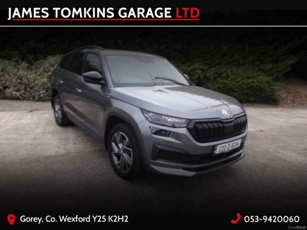 Skoda Kodiaq Estate, Petrol, 2022, Grey