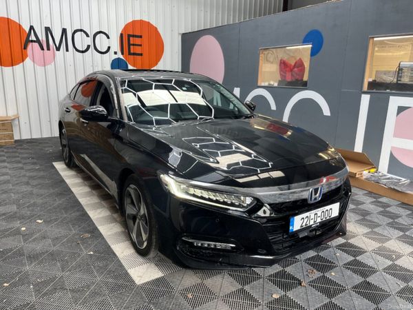 Honda Accord Saloon, Petrol Hybrid, 2022, Black