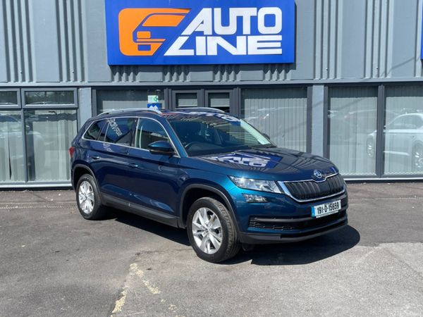 Skoda Kodiaq Estate, Petrol, 2019, Blue