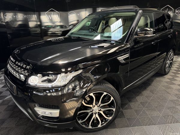 Land Rover Range Rover Sport SUV, Diesel, 2017, Black