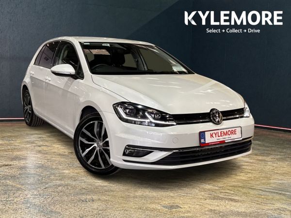 Volkswagen Golf Hatchback, Petrol, 2018, White