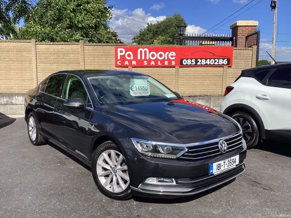 Volkswagen Passat Saloon, Diesel, 2018, Grey