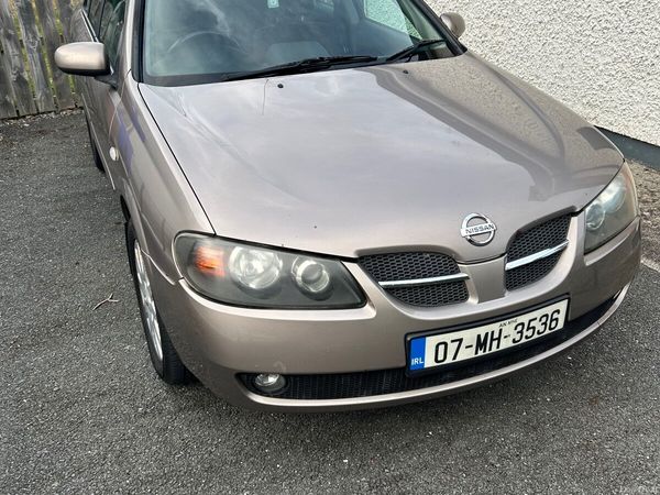 Nissan Almera Saloon, Petrol, 2007, Brown