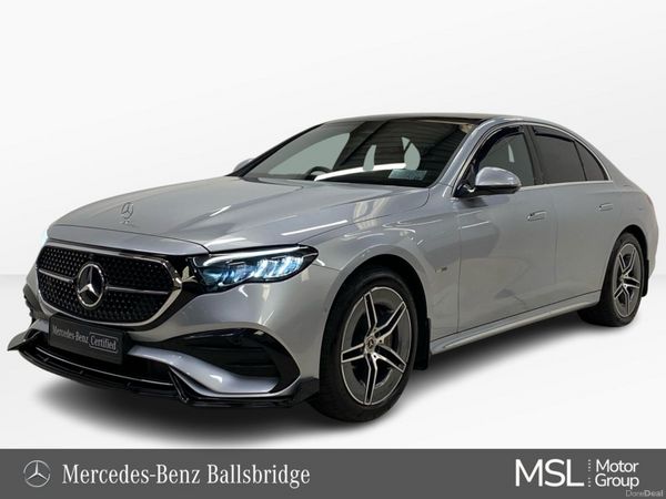 Mercedes-Benz E-Class Saloon, Diesel Plug-in Hybrid, 2024, Grey