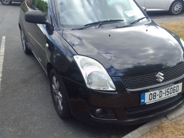 Suzuki Swift Hatchback, Petrol, 2008, Black