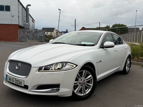 Jaguar XF Saloon, Diesel, 2014, White