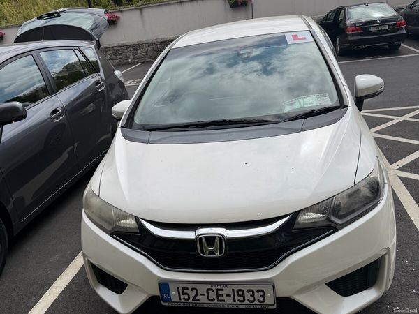 Honda Fit Hatchback, Petrol Hybrid, 2015, White