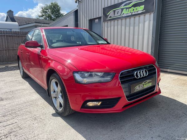 Audi A4 Saloon, Diesel, 2012, Red