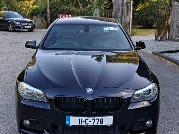 BMW 5-Series Saloon, Petrol, 2011, Black