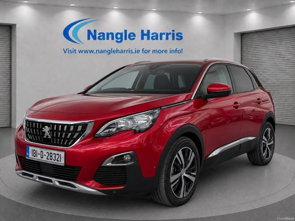 Peugeot 3008 MPV, Diesel, 2018, Red