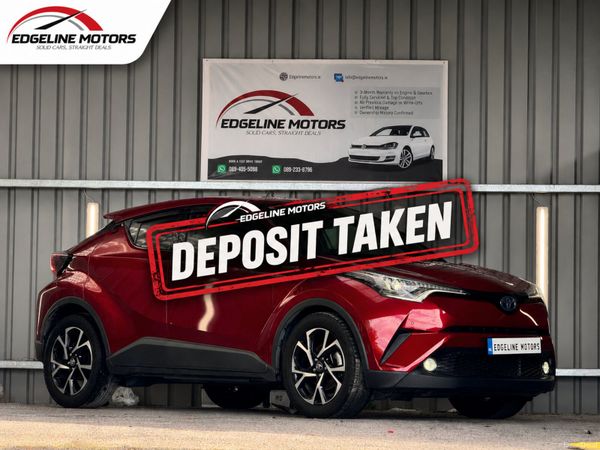 Toyota C-HR SUV, Petrol Hybrid, 2017, Red