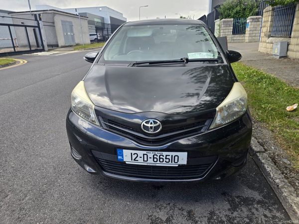 Toyota Vitz Hatchback, Petrol, 2012, Black