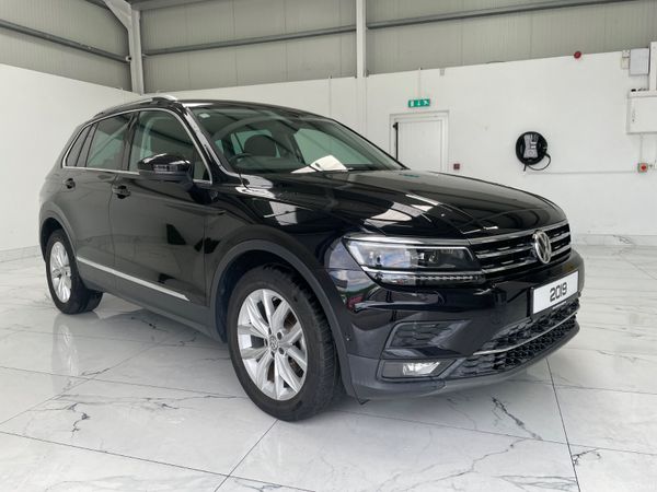 Volkswagen Tiguan Estate, Diesel, 2019, Black