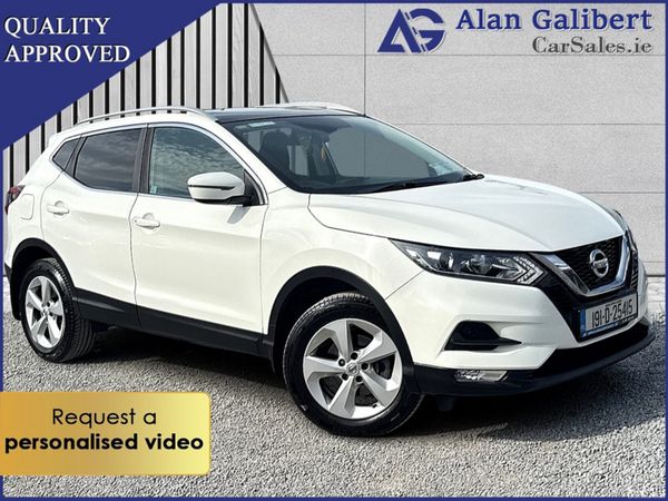 Nissan Qashqai MPV, Petrol, 2019, White