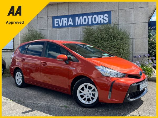 Toyota Prius MPV, Petrol Hybrid, 2016, Orange