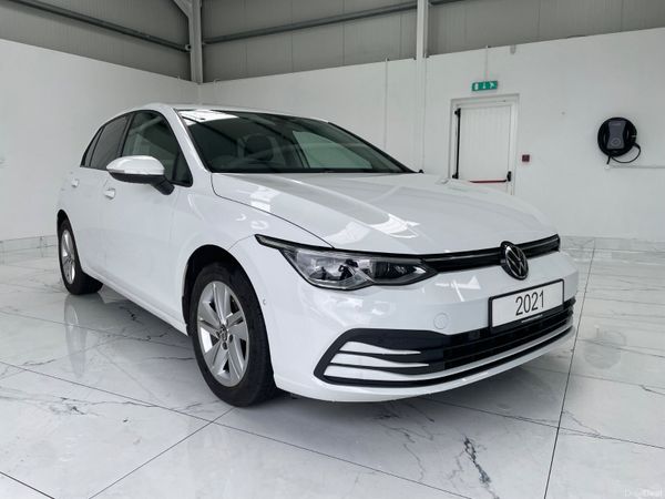 Volkswagen Golf Hatchback, Petrol, 2021, White