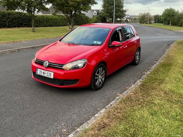 Volkswagen Golf Hatchback, Diesel, 2009, Red