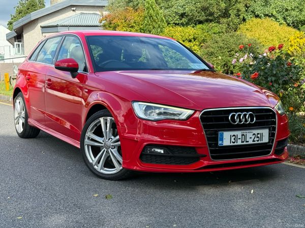 Audi A3 Hatchback, Diesel, 2013, Red