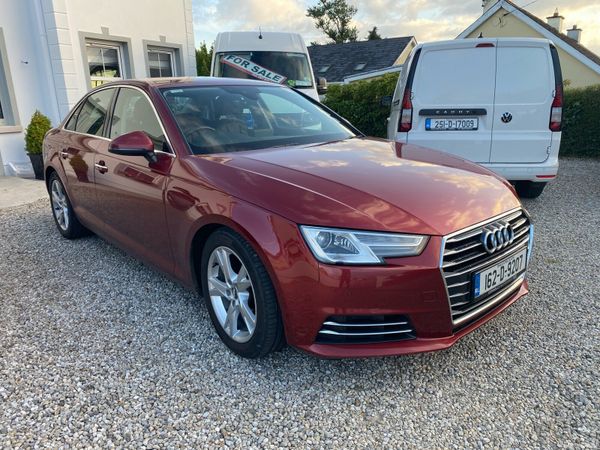 Audi A4 Saloon, Diesel, 2016, Red