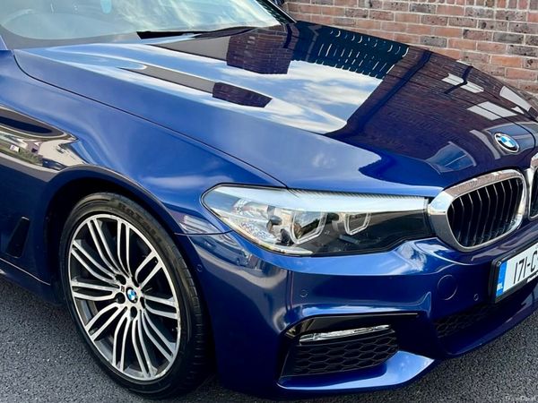 BMW 5-Series Saloon, Diesel, 2017, Blue
